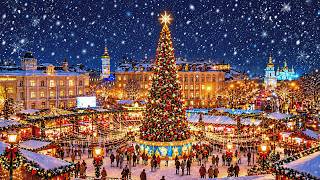 PEACEFUL CHRISTMAS INSTRUMENTAL MUSIC 🎄 Relaxing Carols | Cozy Snowy Night