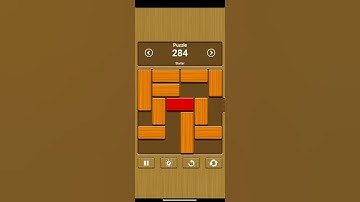Unblock Me - Relax Mode - Starter // Puzzle 284 #shorts