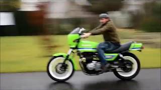 Kawasaki Z1000R Eddie Lawsons Replica from 1983 - YouTube