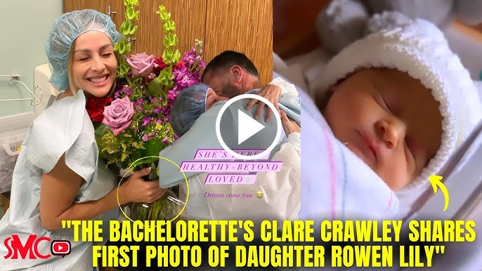 The Bachelorette S Clare Crawley Shares First Photo Of Daughter Rowen Lily With Husband Ryan Dawkins