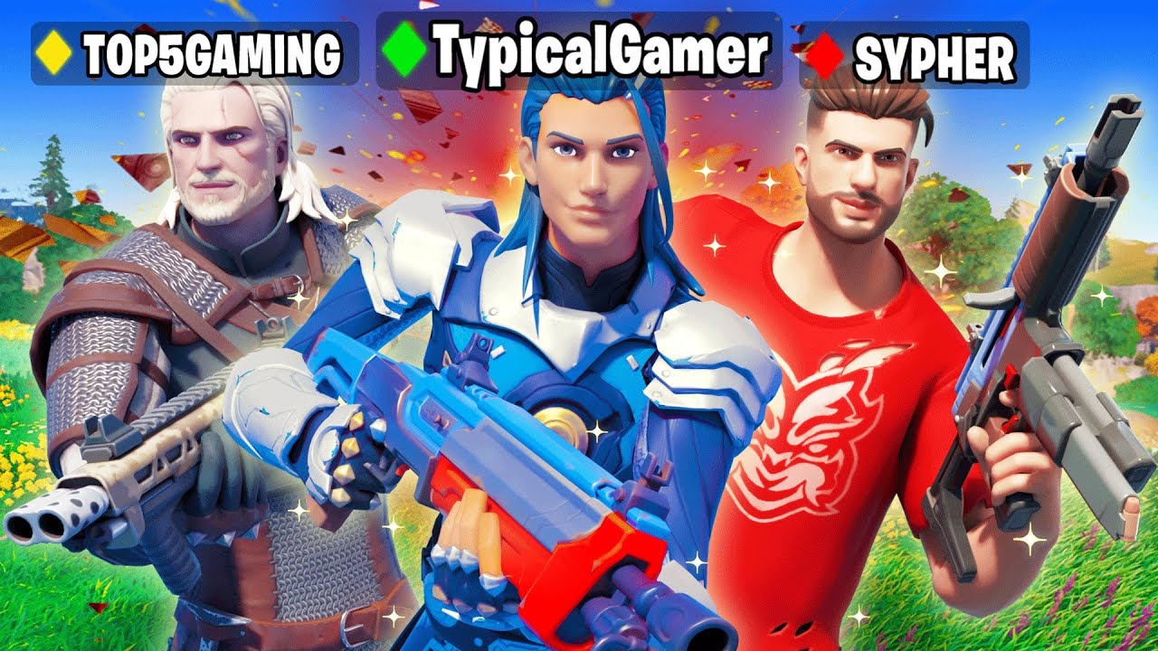 Fortnite CHAPTER 4 with SypherPK and Top5Gaming YouTube
