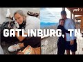 VLOG | traveling to tennessee, cabin tour, exploring downtown gatlinburg