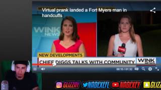 Nadexe Reacting To Himself On The News