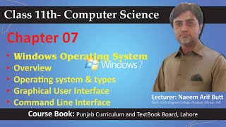 ICS Part1 Chapter 7 Topic Overview II Operating System II Types of OS II GUI II CLI II Guide