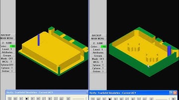mastercam9 2D machining with 3d chamfer