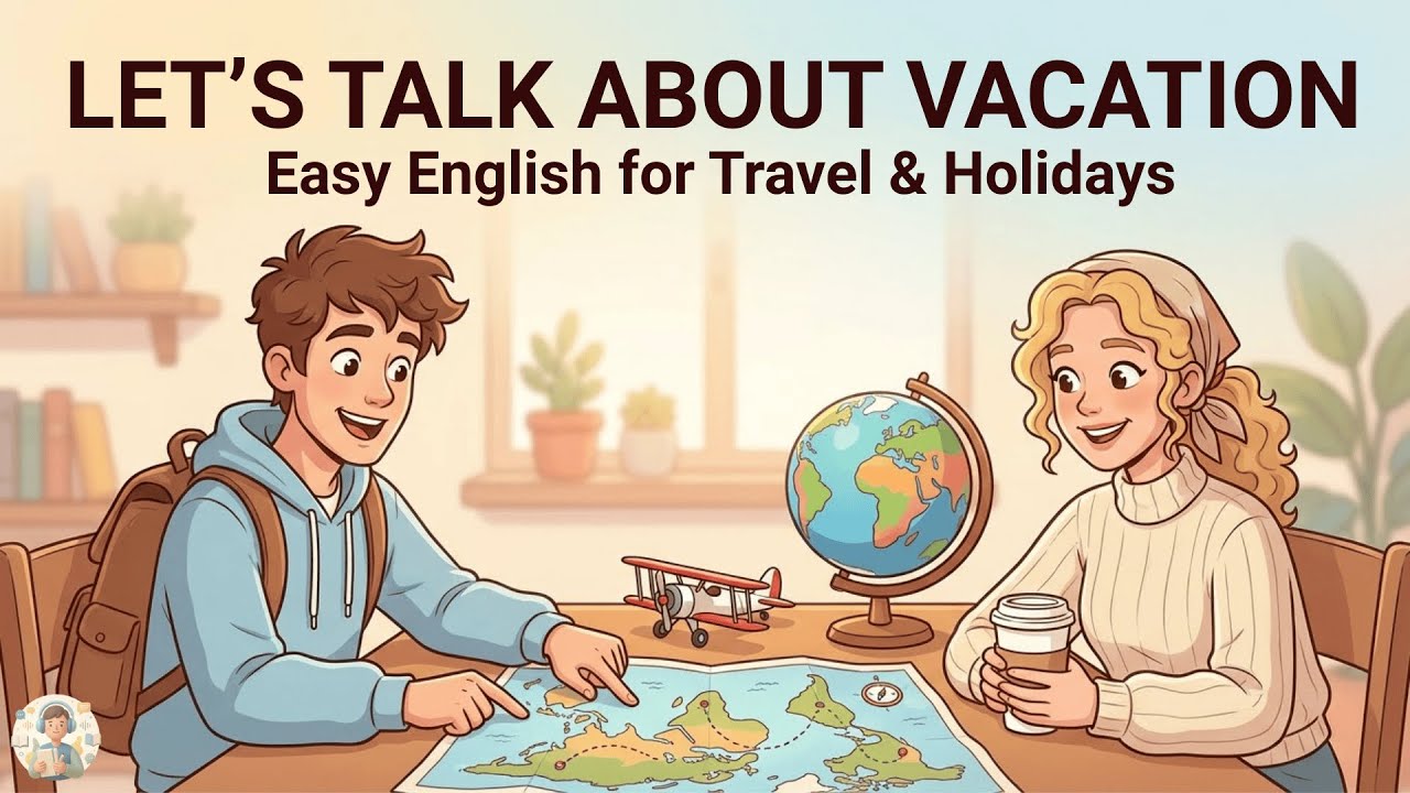 Let’s Talk About Vacation | A1 English Listening for Beginners | Easy Conversation | English Podcast