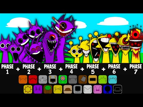 Sprunki Phase 1 + Phase 2 + Phase 3 + Phase 4 + Phase 5 + Phase 6 + Phase 7 DAYLIGHT Version