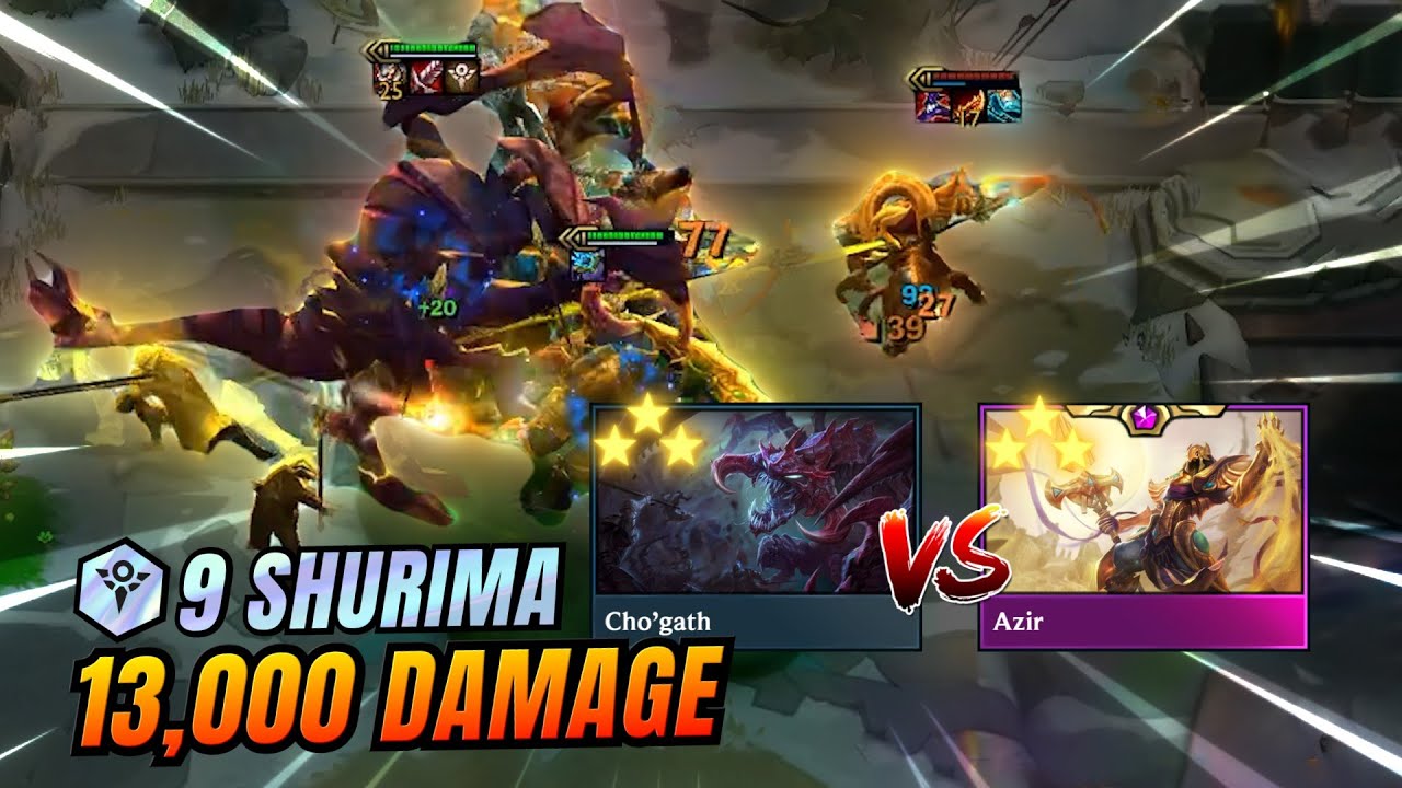 FINAL BOSS CHO'GATH! The Battle for Shurima! | Teamfight Tactics