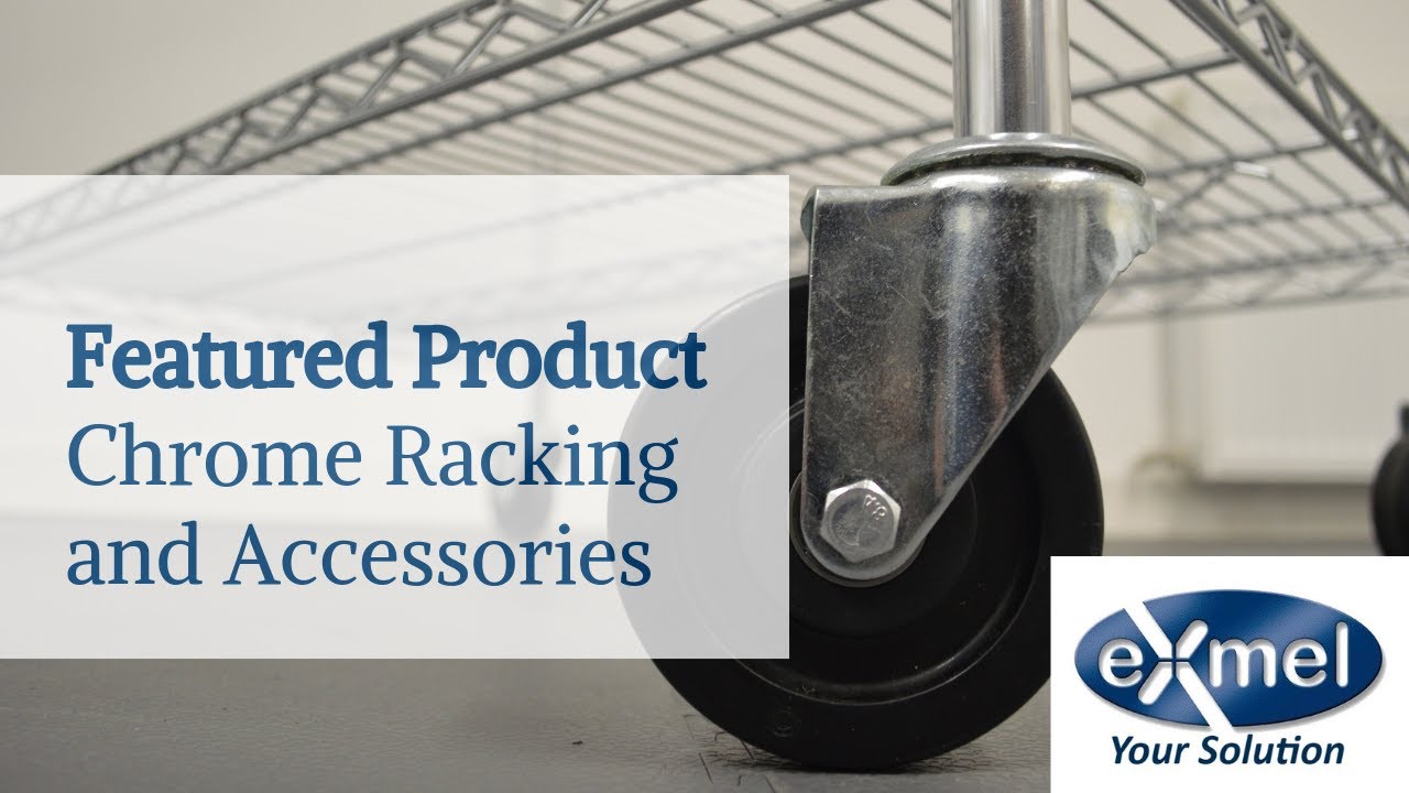 Chrome Rack Components Featured product - Chrome Racking and Accessories - YouTube