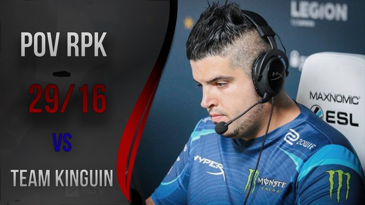 CS:GO POV | ENVYUS RPK vs TEAM KINGUIN (cobblestone) @ Europe Minor Championship 2017