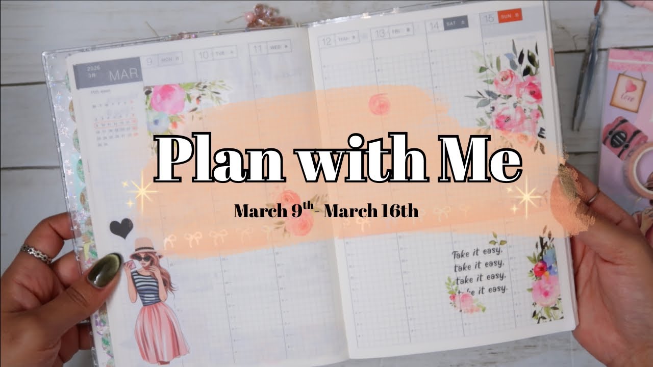 Plan With Me | Weekly Spread in My Hobonichi Cousin #plannercommunity