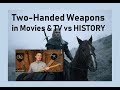 Too Many Two Handed Weapons in Movies/TV