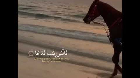 سوره العاديات عبدالرحمن مسعد