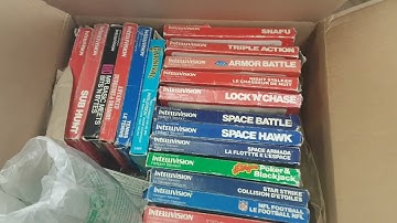 Intellivision Video Game Collection bought off EBAY