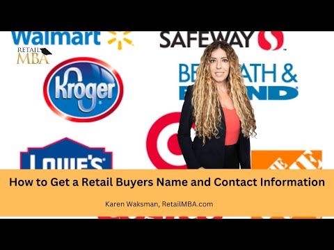 How to Get a Retail Buyers Name and Contact Inform...