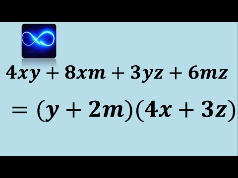 Factorización por agrupación (Ejemplo 3)