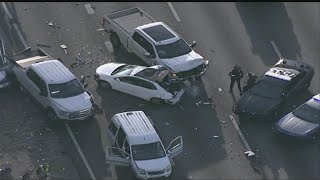 Crash on I-85N closes lanes, causes delays near Suwanee