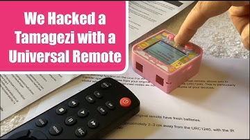 Using a universal remote to hack a Tamagezi Virtual Pet! Chinese Tamagotchi #tamegezi #vpet #hack