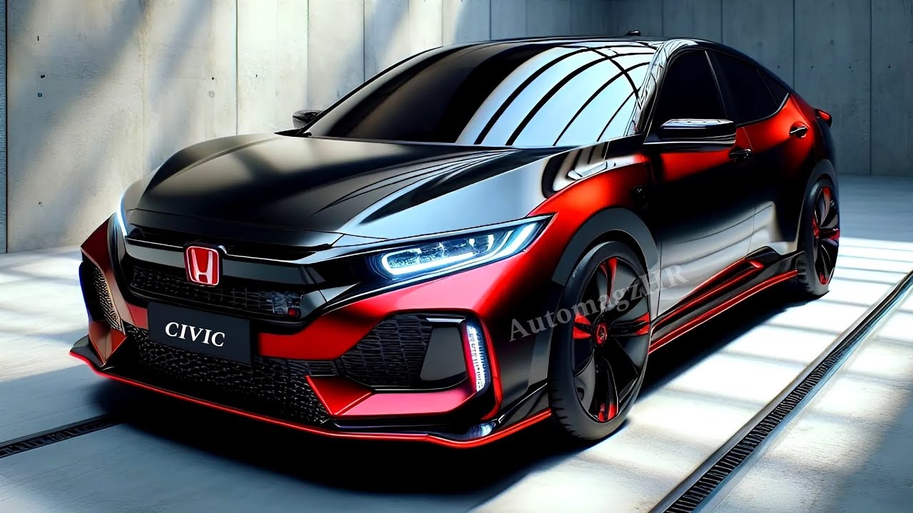 New 2025 Honda Civic | Sporty and modern car The new generation is here ...