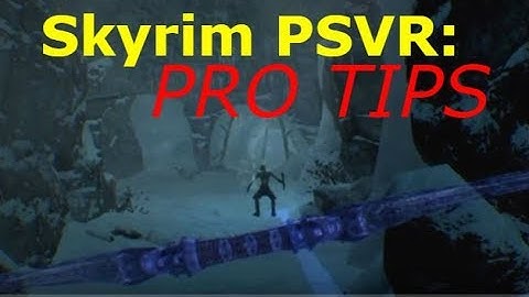 Pro Tips: Skyrim VR. Tricks and Archery Build. Legendary difficulty