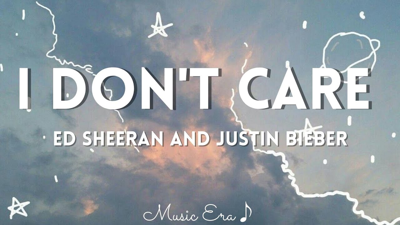 I Dont Care Justin Bieber Tekst Ed Sheeran & Justin Bieber - I Don't Care (lyrics) - YouTube