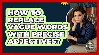 How To Replace Vague Words With Precise Adjectives