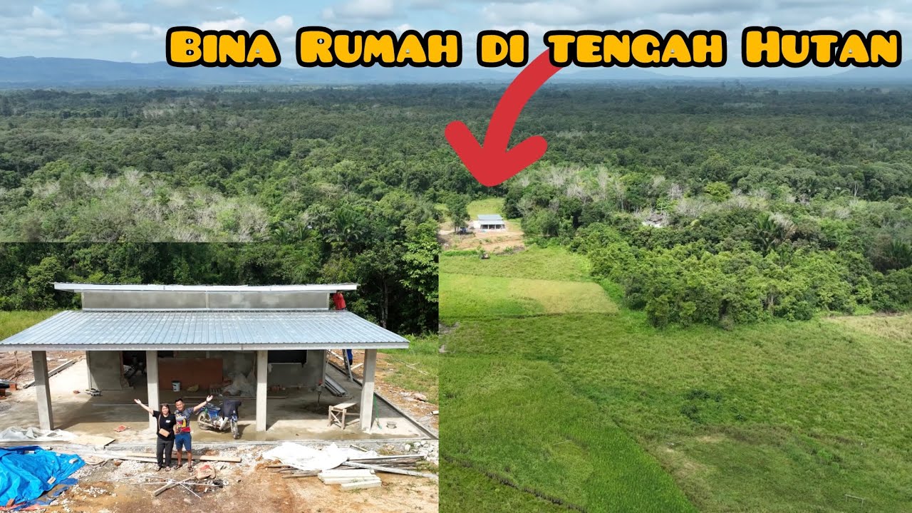 Syukur Ada Rezeki Dapat Bina Lagi Sebuah Rumah Di Kampung Melugu,Sri Aman