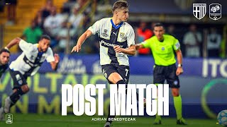 Post Match: Benedyczak dopo Parma-Feralpisaló - YouTube