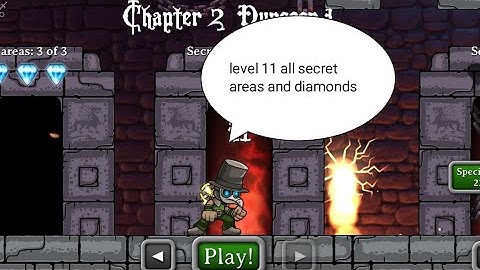 Magic rampage level 11 || Chapter 2 dungeon 1 all secret areas and diamonds