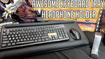 Klearlook Keyboard Tray And EURPMASK Headphone Rack Honest Unboxing And Review