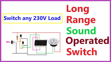 How to make a Clap Switch | using CD 4017 IC | Very Sensitive Sound Controlled Switch