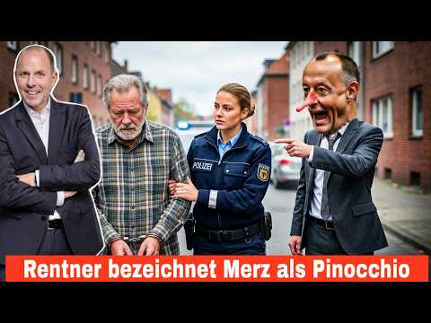 Friedrich Merz als Pinocchio beleidigt! Strafverfahren gegen Rentner! | Anwalt Christian Solmecke