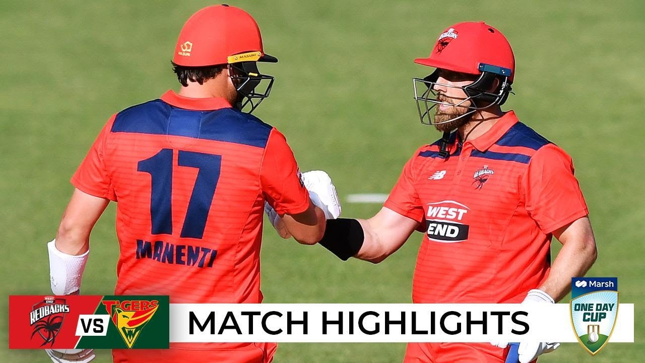 Lehmann, McSweeney end Tigers' winning start | Marsh One-Day Cup 2022-23