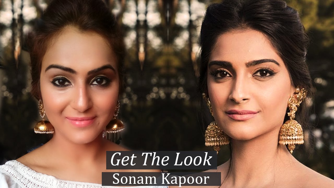 Mp4 Sonam Kapoor Xxx Photo - Sonam Kapoor Cannes 2016 Inspired Makeup Tutorial || Golden Eyes - YouTube