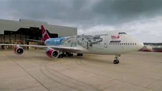 Introducing "The Falcon", a Virgin Atlantic Boeing 747 to celebrate Star Wars: Galaxy’s Edge screenshot 5
