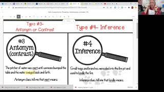 Reading Skill: Context Clues (Antonyms & Inferences)