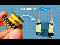 Comment fabriquer un gnrateur haute tension 50 000v  bobiner un transformateur lectrique