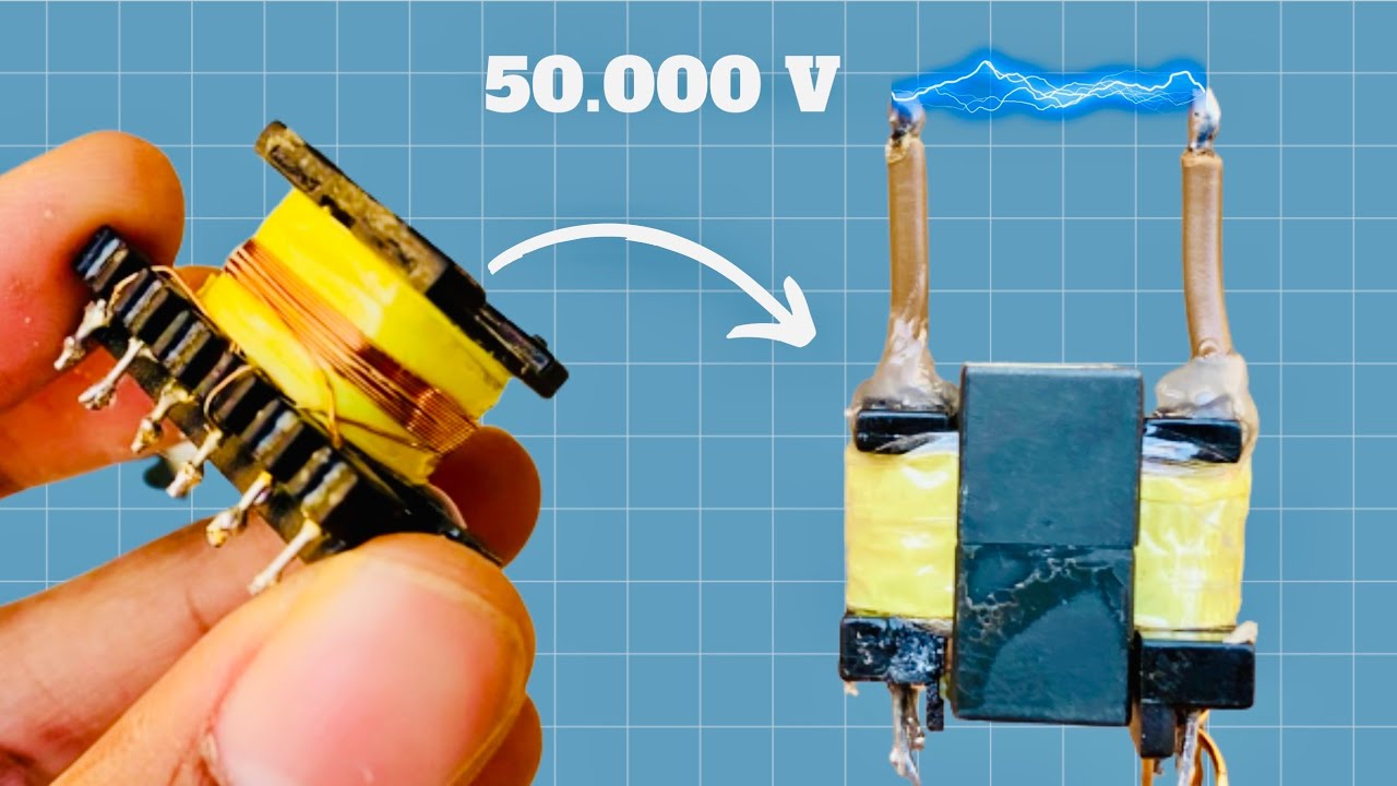 Générateur haute tension - Transformateur haute tension 3v-6v à