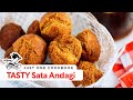 TASTY Sata Andagi (Okinawan DONUT) 沖縄サーターアンダギーの作り方 (レシピ)