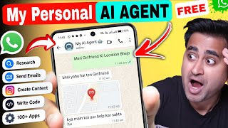WhatsApp AI Agent FREE 🤯 Build Your Own AI Agent with Abacus AI screenshot 1