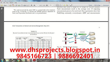 An Enhanced Available Bandwidth Estimation Technique for an End-to-End Network Path