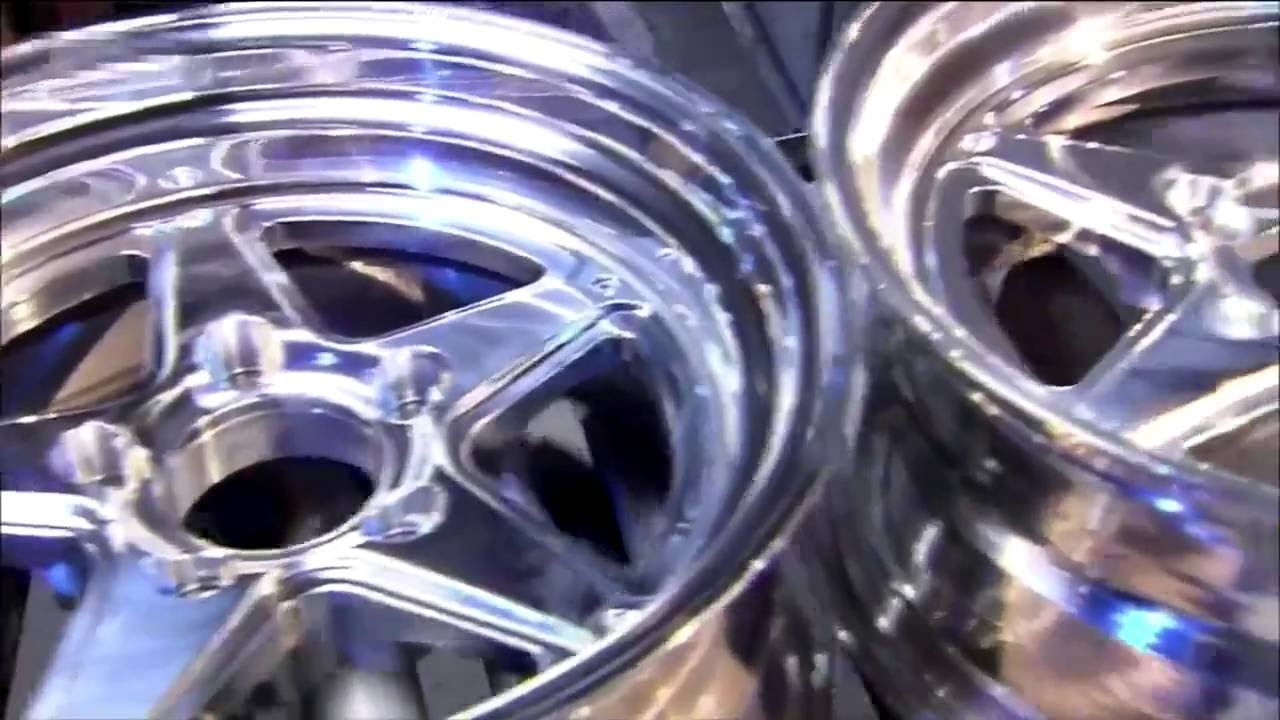 Как делают алюминиевые диски - YouTube