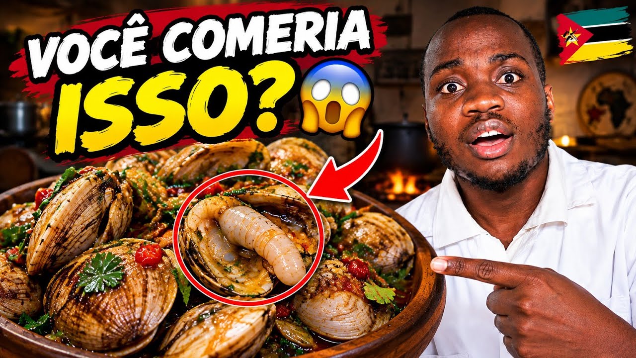 Preparei a Comida Mais Estranha De Moçambique… VOCÊ TERIA CORAGEM? 🇲🇿😱