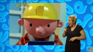Cbeebies Sign Zone Bob The Builder - S04 Episode 12 Scruffty The Detective