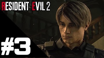 Resident Evil 2 Remake Walkthrough Gameplay Part 3 {Leon Story} – PS4 1080p Full HD – No Commentary