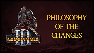 Philosophy of the Changes in SFO: Grimhammer III