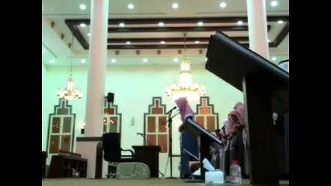 تلاوة من صلاة العشاء 1-3-1436 بصوت القارئ محمد النقيدان