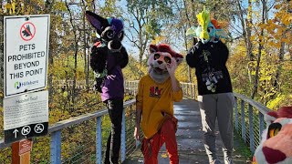 Public suiting with @SeawhirlYT and all mighty Mingus @ Orenco Woods Nature Park