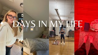 VLOG: first few days of spring semester at merrimack college, workouts, + more!