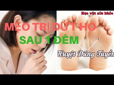 Mẹo trị dứt cơn ho chỉ sau một đêm | Mua đặc sản 3 miền